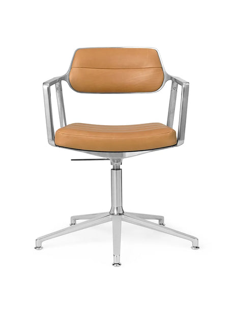 VIPP453 Swivel+ Chair, sand læder fra Vipp - 1 - Jacobsen Plus