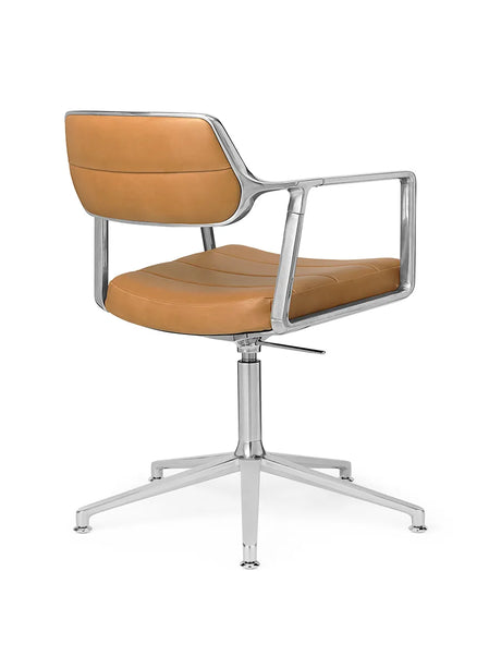 VIPP453 Swivel+ Chair, camel læder fra Vipp - 5 - Jacobsen Plus
