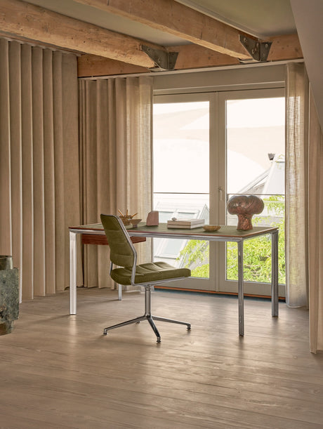Vipp432 Work Desk, Walnut/Bosco leather - 4 - Jacobsen Plus
