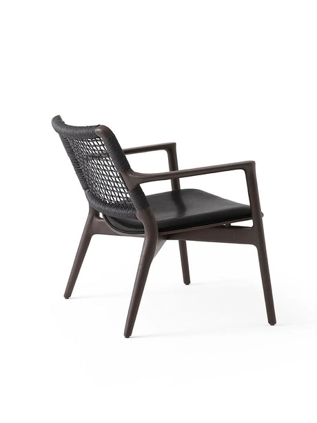 Cabin loungestol, dark oak/black fra Vipp - 5 - Jacobsen Plus