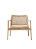 Cabin loungestol, light oak/camel fra Vipp