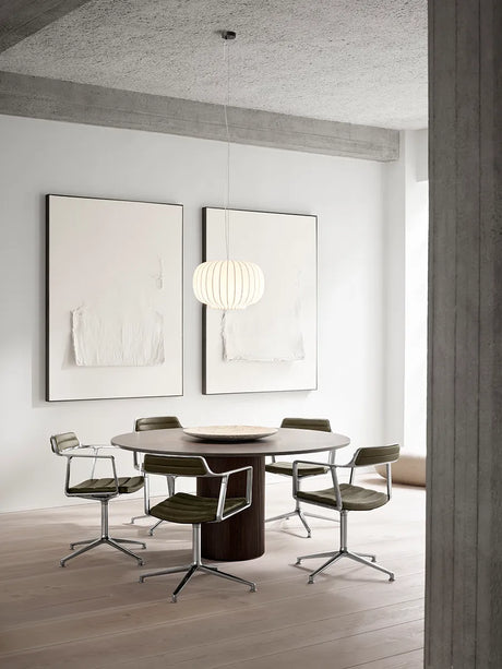 VIPP452 Swivel Chair, bosco grøn læder fra Vipp - 3 - Jacobsen Plus