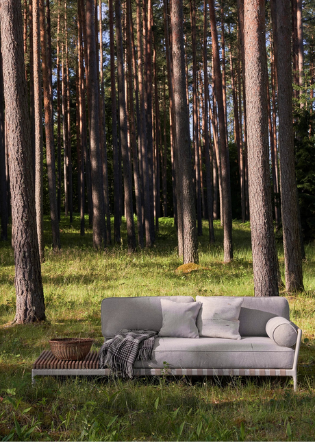 Udendørs Open-Air Sofa, inkl. loungebord i teak fra Vipp - 2 - Jacobsen Plus