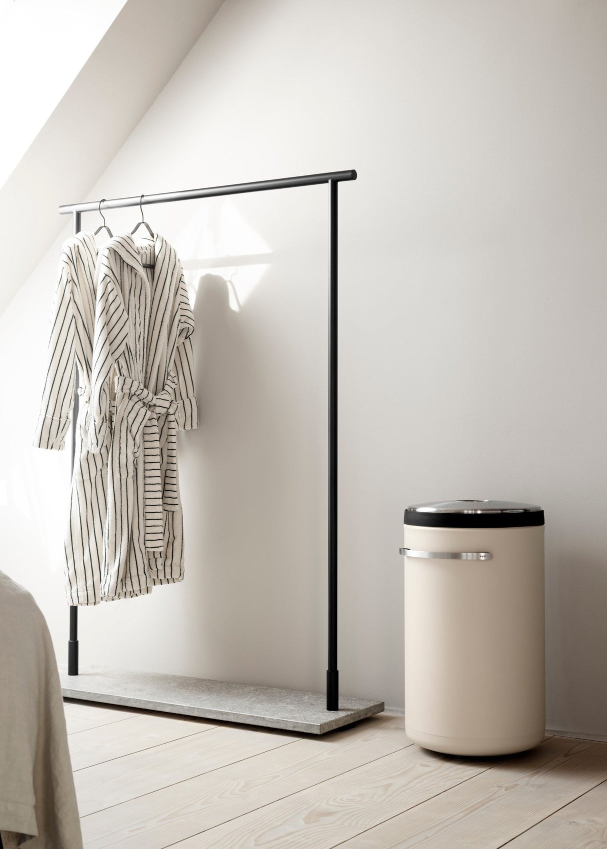 Vasketøjskurv, Holger's Beige fra Vipp - 2 - Jacobsen Plus