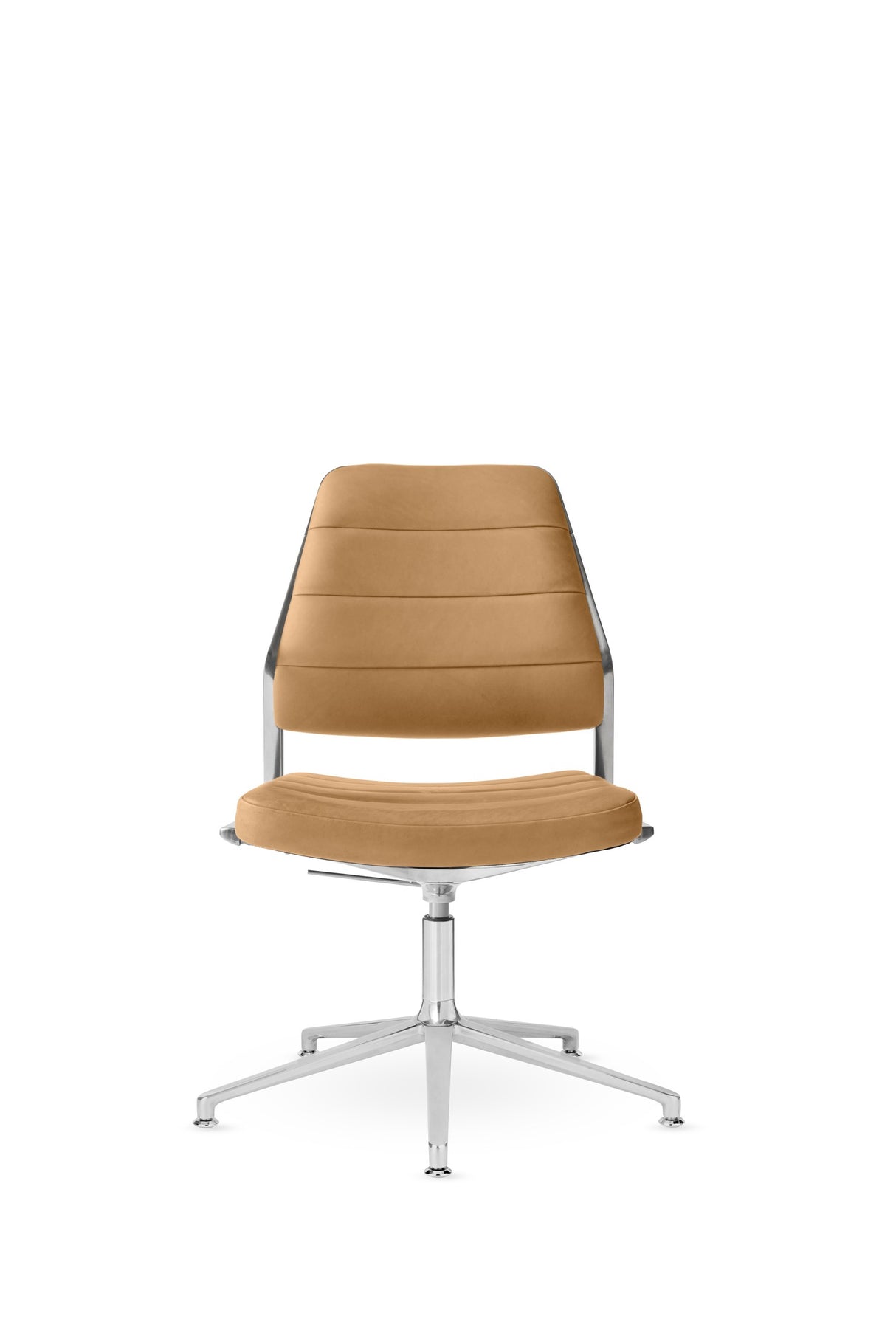 Vipp454+ Swivel Chair - Camel læder - Jacobsen Plus