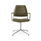 Vipp455 Swivel Chair - Bosco grøn læder - Jacobsen Plus