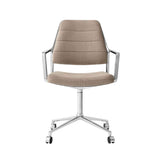 Vipp455 Swivel Chair m/hjul - Dark sand tekstil - Jacobsen Plus