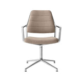 Vipp455 Swivel Chair - Dark sand tekstil - Jacobsen Plus