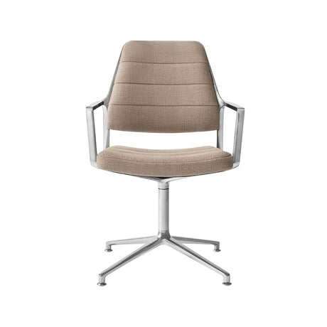 Vipp455 Swivel Chair - Dark sand tekstil - Jacobsen Plus
