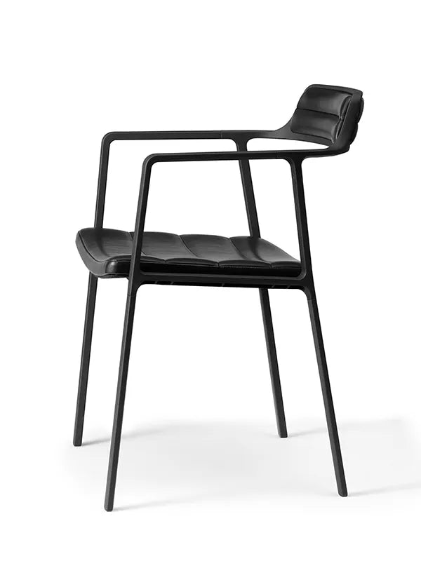 Stol med læder fra Vipp