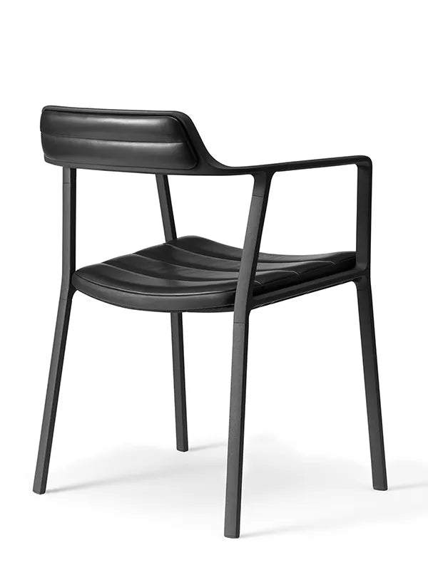 Stol med læder fra Vipp - 3 - Jacobsen Plus