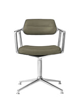 VIPP453 Swivel Chair fra Vipp - Bosco grøn læder - Jacobsen Plus