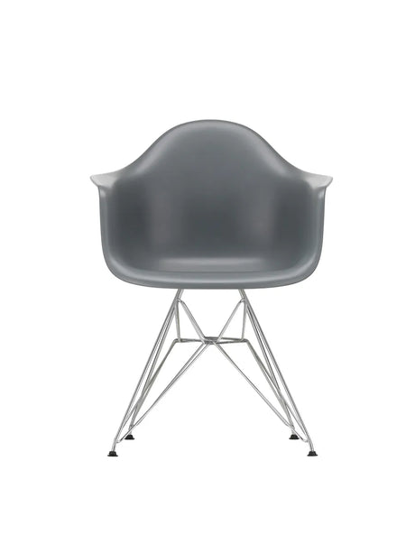 Eames Plastic Armchair DAR, forkromet fra Vitra - Mustard - Jacobsen Plus