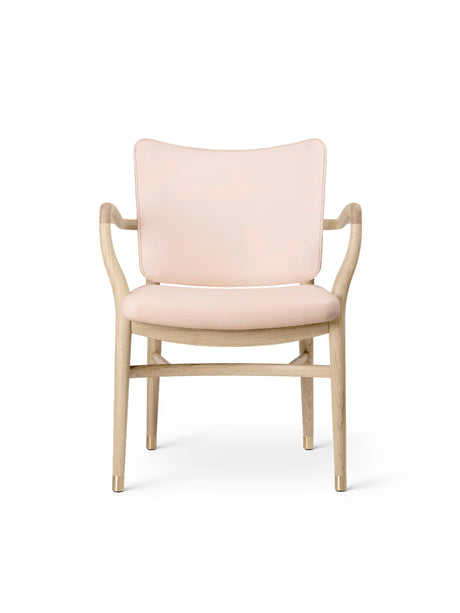 VLA61 Monarch Chair af Vilhelm Lauritzen - Eg sæbe - Sif 90 - Jacobsen Plus