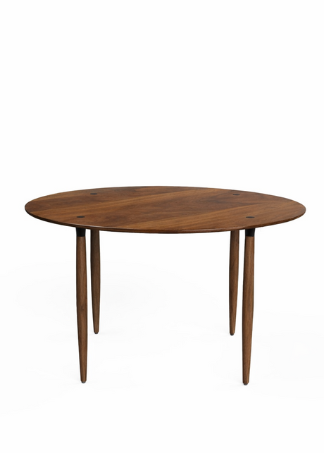 Slow spisebord Ø125 cm, valnød fra Stellar Works - 1 - Jacobsen Plus