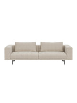 Vipp - Loft 3-Personers Sofa - Wavy - Sort pulverlakeret stel - Jacobsen Plus