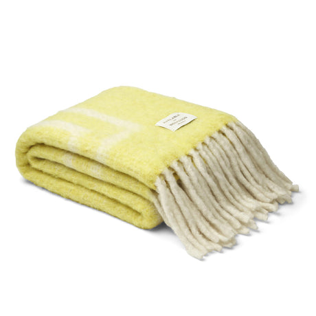 Weekend Plaid, neon yellow & creme fra Bongusta - 1 - Jacobsen Plus
