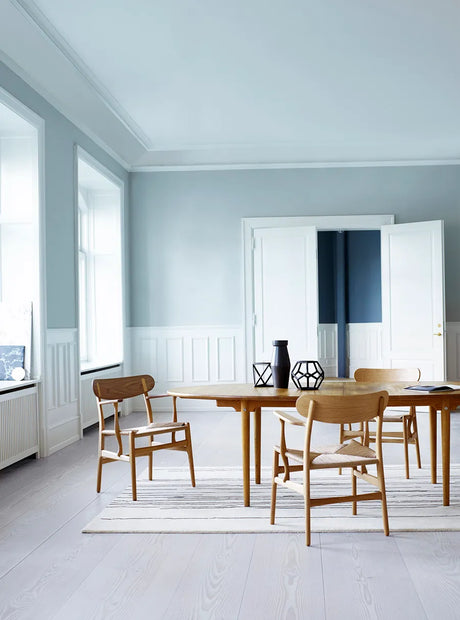 Tillægsplade til CH338/CH339 borde af Hans J. Wegner - MDF / Sort - Jacobsen Plus