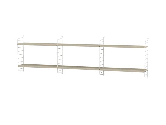 Soveværelse, bundle E fra String - Hvid - ask - Jacobsen Plus