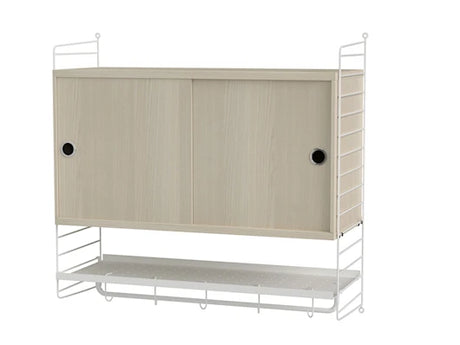 Soveværelse, bundle F fra String - Hvid - ask - Jacobsen Plus