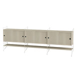 Reol, Living room F fra String - Hvid - ask - Jacobsen Plus