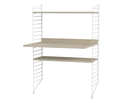 Kontor, bundle H fra String - Hvid - ask - Jacobsen Plus