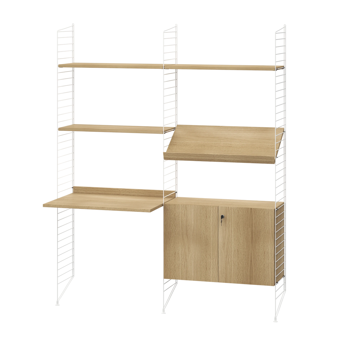 Kontor, bundle I fra String - Hvid - eg - Jacobsen Plus