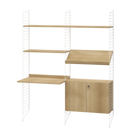 Kontor, bundle I fra String - Hvid - eg - Jacobsen Plus