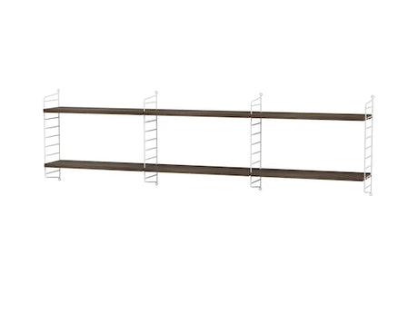 Soveværelse, bundle E fra String - Hvid - valnød - Jacobsen Plus