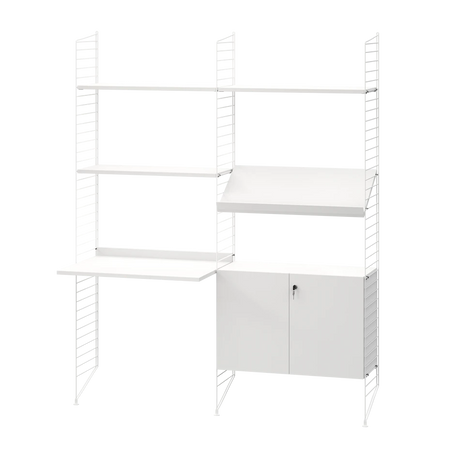 Kontor, bundle I fra String - Hvid - hvid - Jacobsen Plus