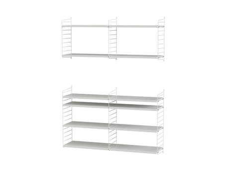 Reol, Living room N fra String - Hvid - hvid - Jacobsen Plus