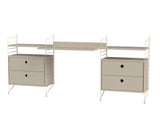 Kontor, bundle C fra String - Beige - beige - Jacobsen Plus