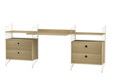 Kontor, bundle C fra String - Beige - eg - Jacobsen Plus