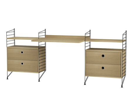 Kontor, bundle C fra String - Sort - eg - Jacobsen Plus