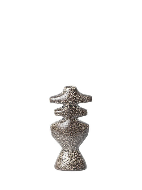 Yara Candle Holder Large, brown spot fra Ferm Living - 4 - Jacobsen Plus