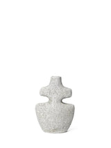 Yara Candle Holder Medium, grey pumice fra Ferm Living - 3 - Jacobsen Plus